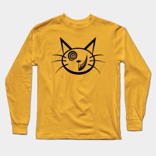 Crazy Cat Long Sleeve T-Shirt